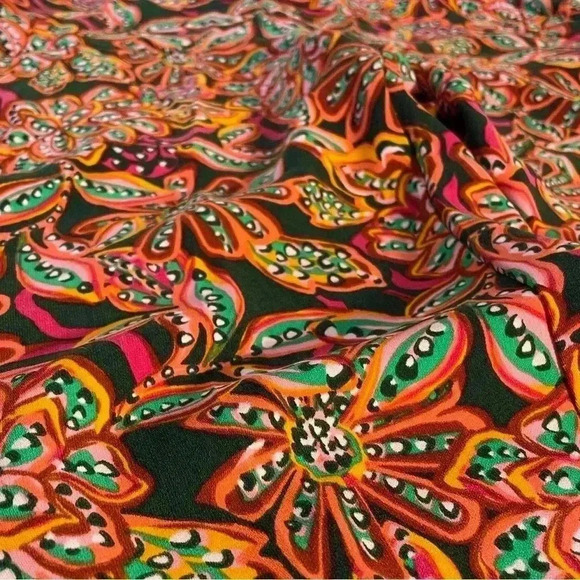 JCREW Jamie Pant. Bright floral pant. Size 0 - Picture 5 of 10